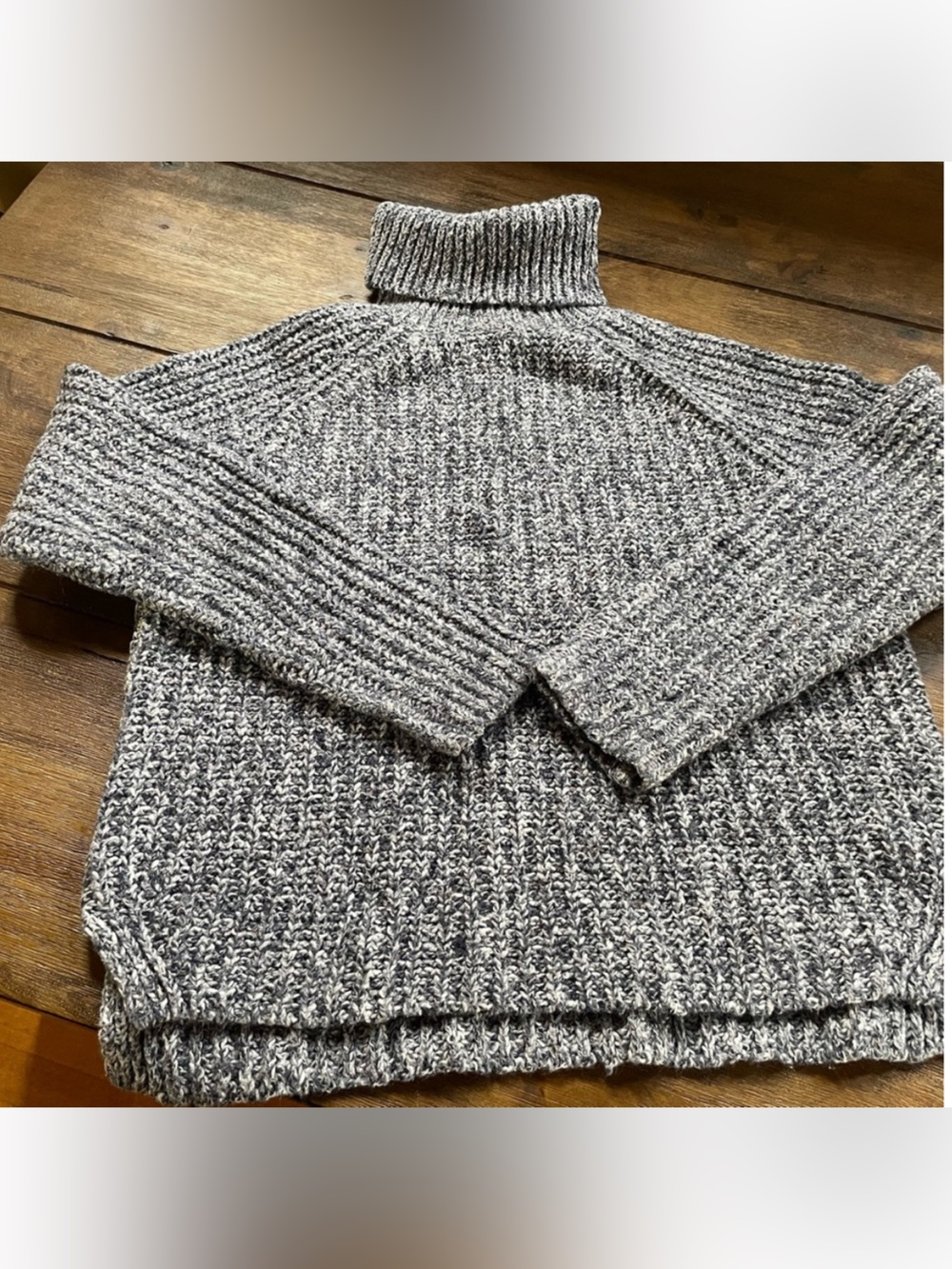 Abercrombie grey turtleneck sweater